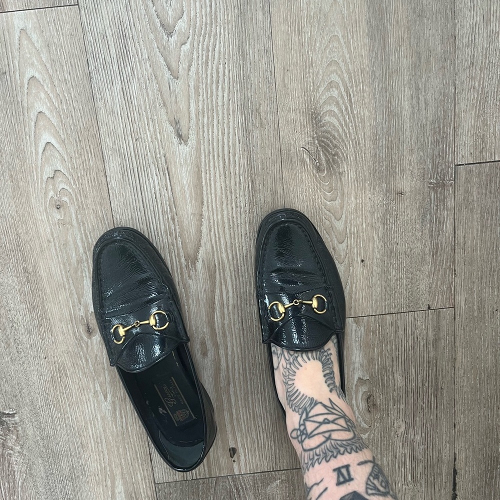 Vintage gucci loafers
